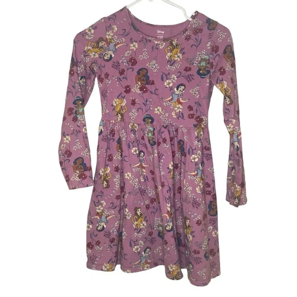 Jumping Beans Disney Princess Long Sleeve Dress - Picture 1 of 3
